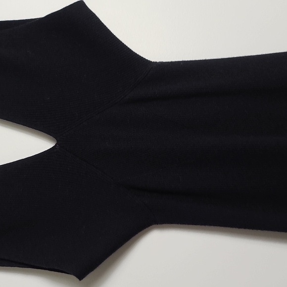 BANANA REPUBLIC Volta Halter Sweater Dress Crisscross Top Size Petite XSmall - Picture 6 of 15
